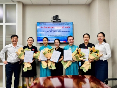 LỄ TRAO QUYẾT ĐỊNH BỔ NHIỆM CÁN BỘ QUẢN LÝ