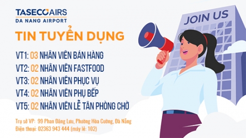TUYỂN DỤNG THÁNG 8 - 2025